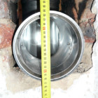 Hrdlo budoucího kotle má osu ve výšce 850mm. Střed sopouchu jsme udělali tedy cca 860-870mm od čisté podlahy, aby kouřovod měl potřebný náběh na přirozený odvod spalin. Hrdlo budoucího kotle má osu ve výšce 850mm. Střed sopouchu jsme udělali tedy cca 860-870mm od čisté podlahy, aby kouřovod měl potřebný náběh na přirozený odvod spalin.