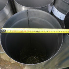 250mm! Vložka o takto velkém průměru nikde nebyla. Nechali jsme ji tedy vyrobit na zakázku.